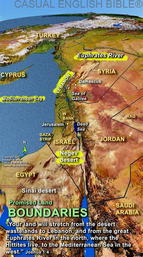 Joshua Maps - Page 3 of 4 - Casual English Bible