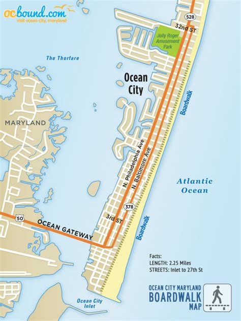 Ocean City Boardwalk Map | Gadgets 2018