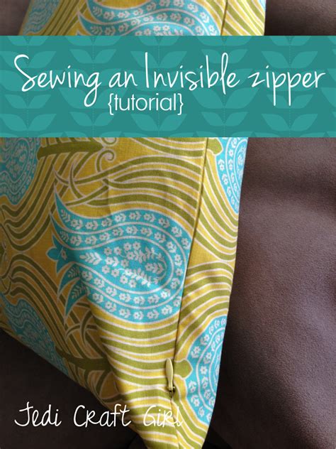 Sewing an Invisible Zipper {tutorial}