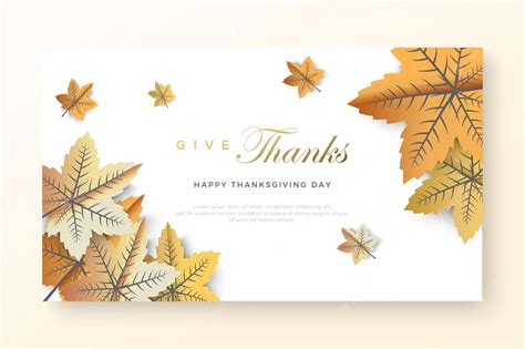 Premium Vector | Thanksgiving background with autumn leaves