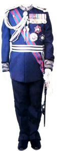 ceremonial dress for music for the post of Inspector General of Police ...