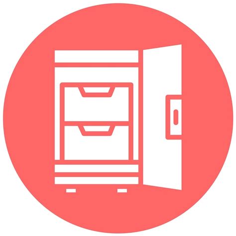 Premium Vector | Vector Design Refrigerator drawer Icon Style