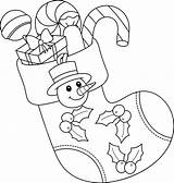 Adult Coloring Pages Christmas Stocking sketch template