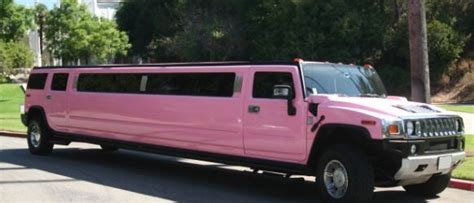 Pink Hummer H2 Limo (Up to 22 Passengers) | LA Party Bus Limos