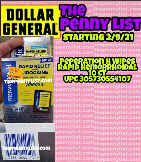 Dollar General Penny List for Tuesday February 9, 2021 — ThePennyList.com | Dollar general ...