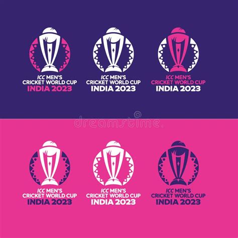 Icc Cricket World Cup 2023 Stock Illustrations – 193 Icc Cricket World ...