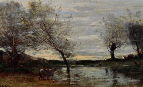 Marshy Pastures - Camille Corot - WikiArt.org