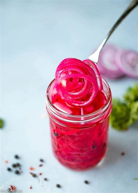 How To Make Pickled Onions - Easy Pickled Red Onions Recipe - Cooking LSL