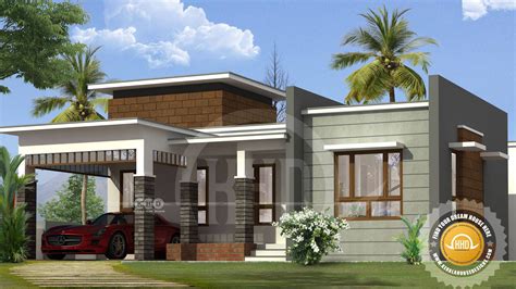 House Plan With Flat Roof - Image to u