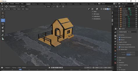 3D Dog House - TurboSquid 1726167