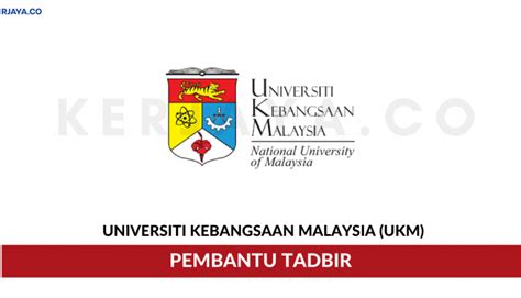 Universiti Kebangsaan Malaysia (UKM) (1) • Kerja Kosong Kerajaan