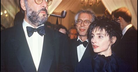 Bertrand Blier et Anouk Grinberg lors des César en 1994 - Purepeople