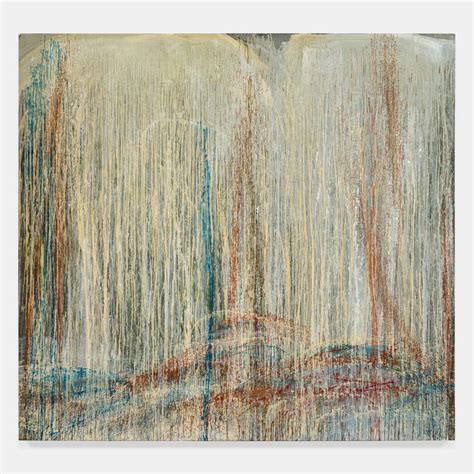 Pat Steir's Red, Blue and Silver Waterfall, 1989 - Lévy Gorvy