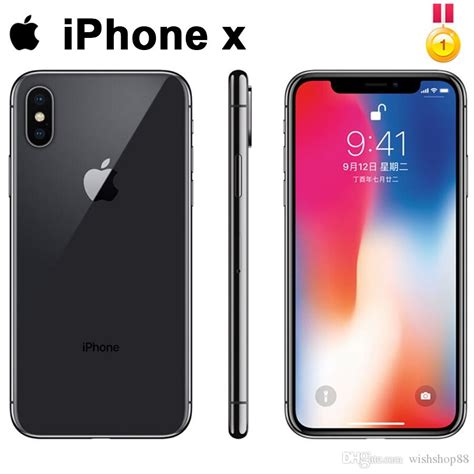 Original Déverrouillé Apple IPhone X IphoneX 4G LTE Téléphone Portable ...