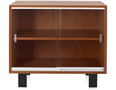 nelson basic cabinet with glass sliding doors | hive