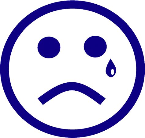 Free Sad Face Outline, Download Free Sad Face Outline png images, Free ...