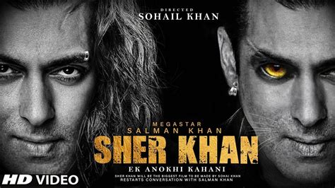 Sher Khan Trailer Teaser Announcement First look Releasing New Update | Salman Khan | Sohail ...