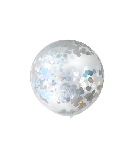 Iridescent Confetti Latex Balloon 36inch 1pc – LookSharpStore