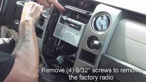 2012 Ford F150 Radio Removal