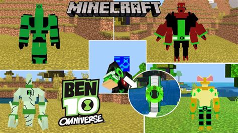 Ben-10 Omniverse ADDON/MOD IN Minecraft PE/BEDROCK 1.16+ For Android/PC !DOWNLOAD ADDON HERE ...