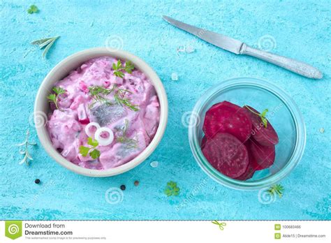 Hering salad stock photo. Image of food, salad, russian - 100683466