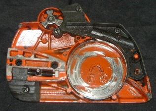 husqvarna 455 rancher, 460 chainsaw clutch cover with brake | Chainsawr