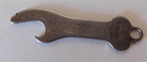 Very Old Vintage Advertising Church Key Coca-Cola Keychain Bottle Opener -- Antique Price Guide ...