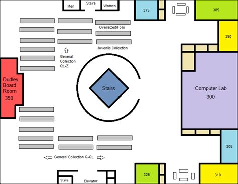 Third Floor - Location Guide for Fintel Library - Research Guides at Roanoke College