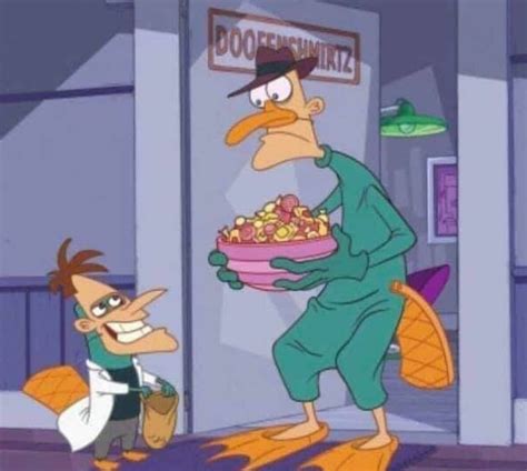 Blursed Dr. Perry and Doof the Platypus : r/blursedimages