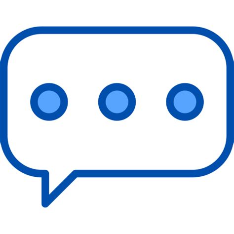 Chat box xnimrodx Blue icon