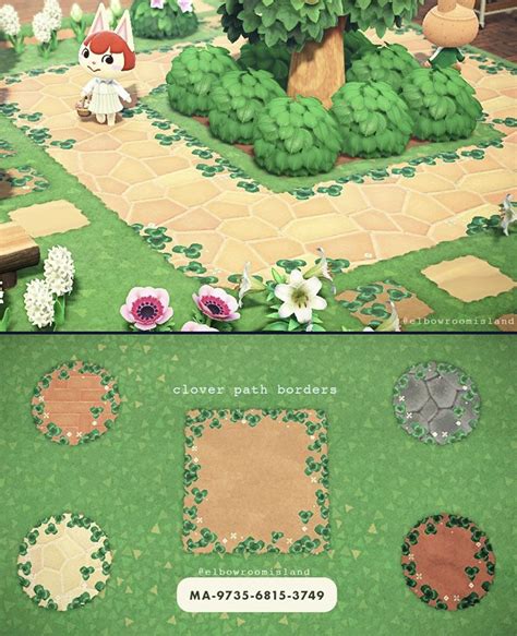 Spice Up Your Walkway With These Animal Crossing New Horizons Path Borders - myPotatoGames ...