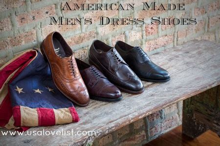 American Made Dress Shoes For Men: The Ultimate Source Guide - USA Love List