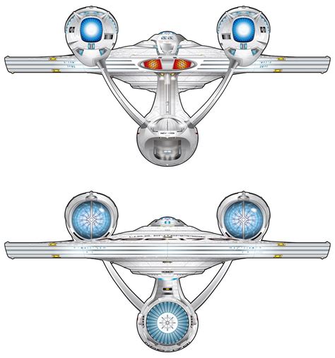 Star Trek Enterprise Schematics