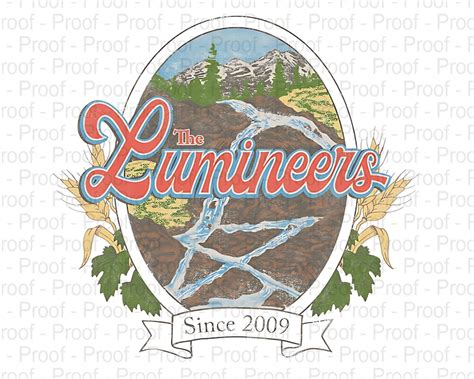 The Lumineers Tour Merch PNG , the L Concert, the Tee Shirt File PNG ...