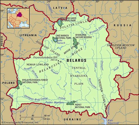 World Map Showing Belarus - Vanda Jackelyn