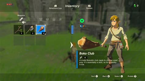 Legend of Zelda: Breath of the Wild - Weapons Guide | Drop Locations - Gameranx