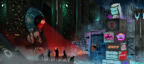 Concept art of Sci-fi city by Zhemka on DeviantArt