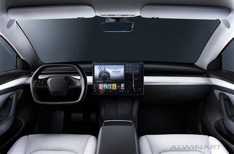 Tesla Model 3/Y Concept Imagines New Interior Refresh - TeslaNorth.com