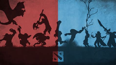 #Dota2 5v5 - Red vs Blue by dcneil.deviantart.com on @deviantART ...