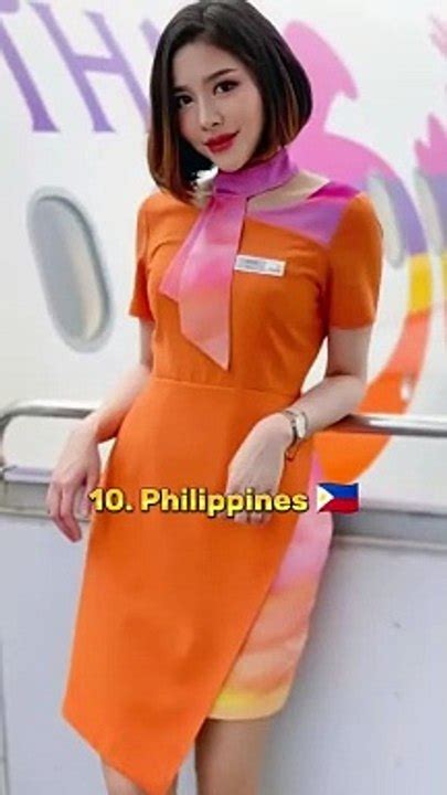 Top 10 Countries With Their Air Hostess Uniform - video Dailymotion