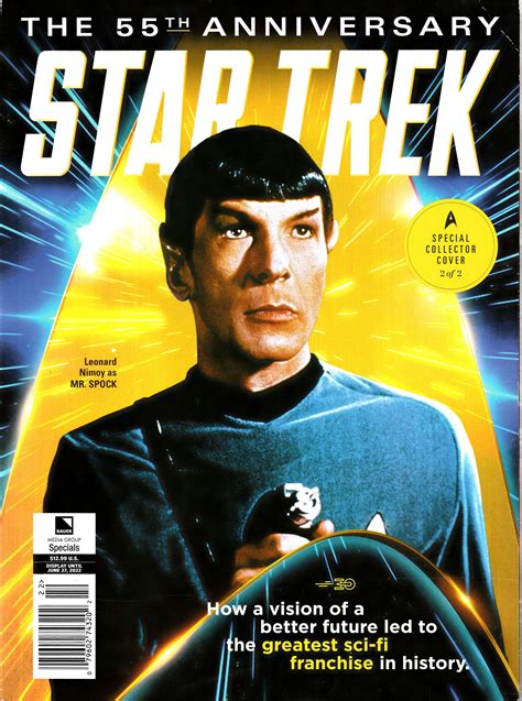 Star Trek Magazine 55th Anniversary Special Edition 2022 - Etsy | Music book, Star trek, 55th ...