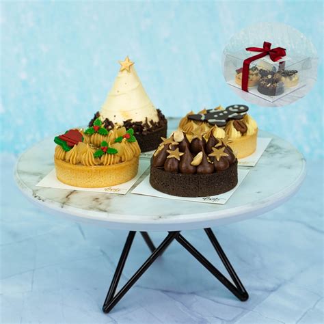 Add on Xmas Tarts Sets by Blooming cake delivery