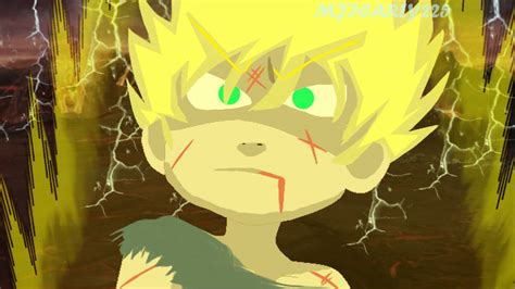 Goku SSJ on destroyed namek by Mjicarly225 on DeviantArt