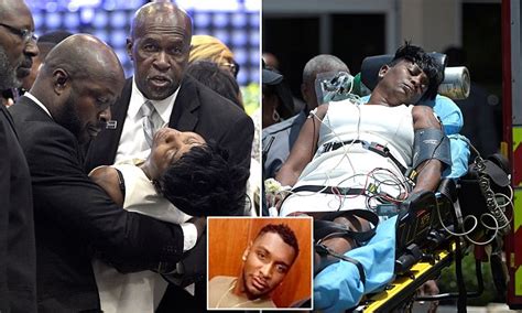 Mom of Orlando shooting victim Eddie Justice collapses at his funeral | Daily Mail Online