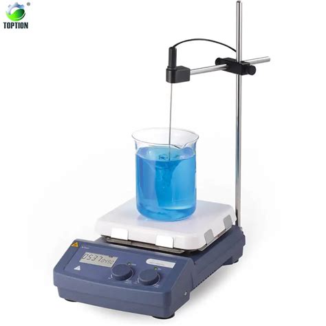 20L LCD Digital Magnetic Hotplate Stirrer With Heating Electric Lab Stirrer Liquid Mixer ...