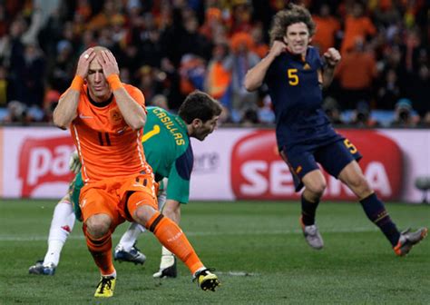 Quote of the day: Arjen Robben cost Holland the World Cup