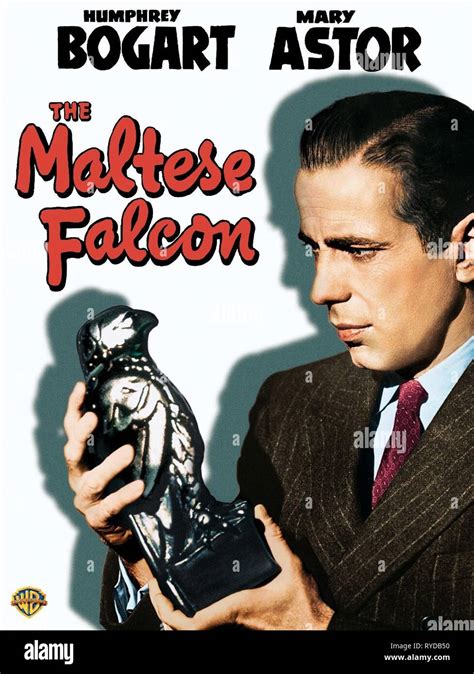 HUMPHREY BOGART POSTER, THE MALTESE FALCON, 1941 Stock Photo - Alamy