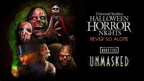 Universal Monsters: Unmasked Announced for Halloween Horror Nights 2023