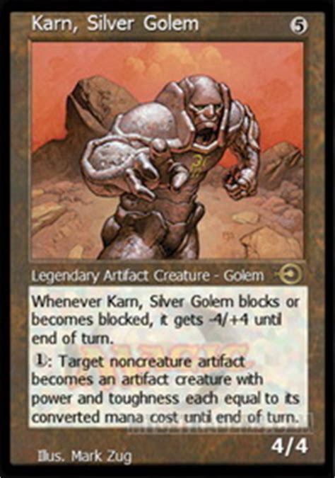 Karn, Silver Golem