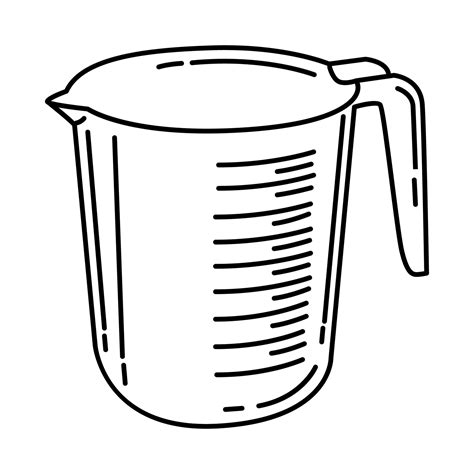 Dry Measuring Cup Clipart